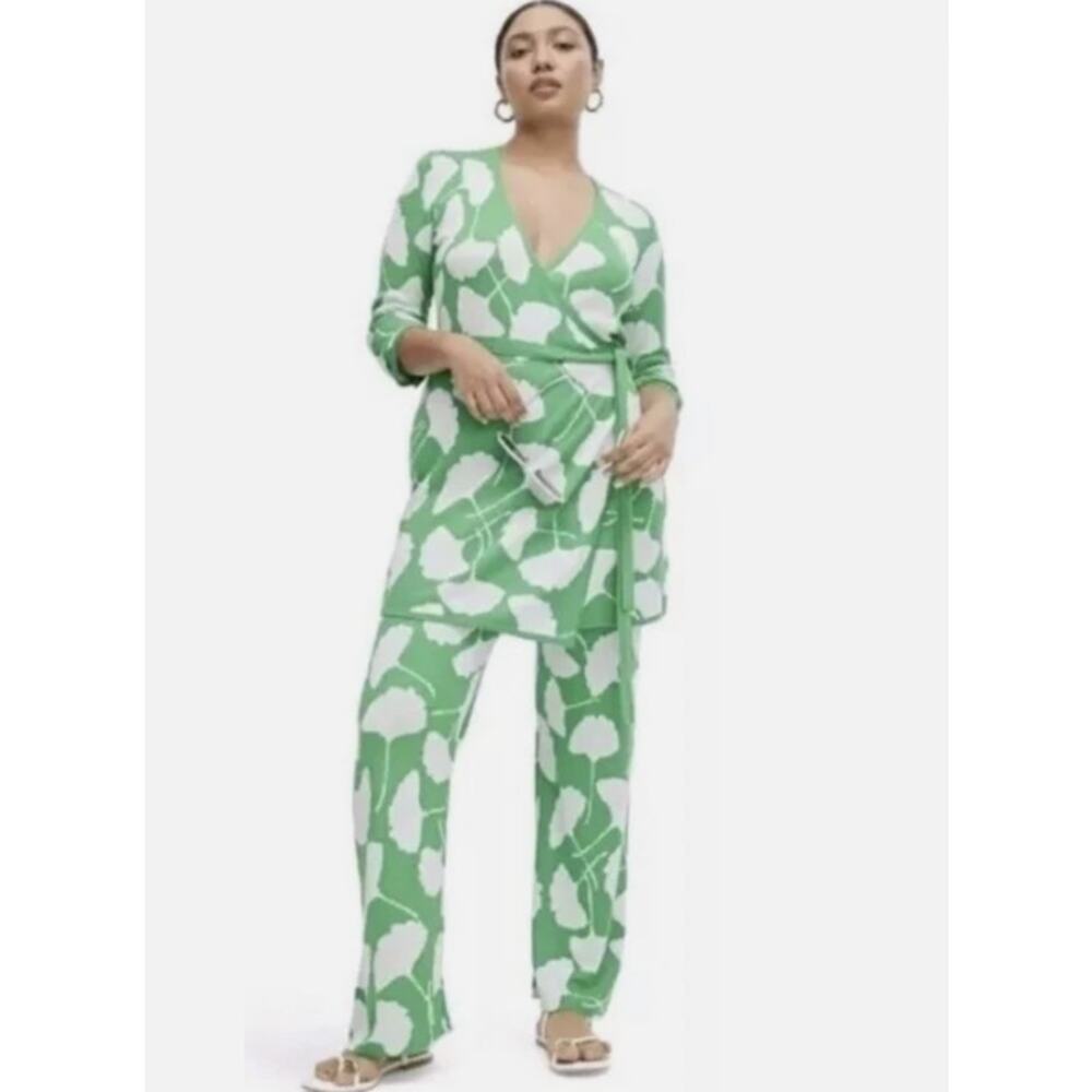 Diane von Furstenberg X Target DVF Ginkgo Green Knit Wrap Sweater- XXS NWT